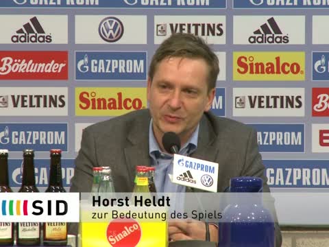 Stevens und Heldt wollen Schalke-Sieg in Dortmund