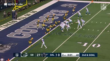 Endlich Punkte für Cowboys vor der Pause