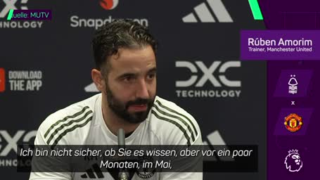 Amorim über Dyche-Kritik: "Vielleicht hat er recht" Amorim über Dyche-Kritik: "Vielleicht hat er recht"