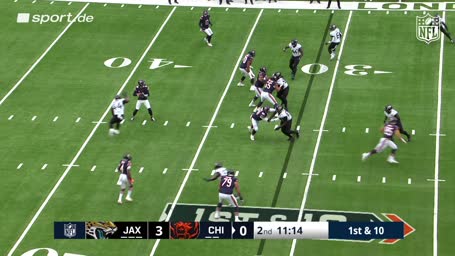 Touchdown! Cole Kmet kämpft sich in die Endzone