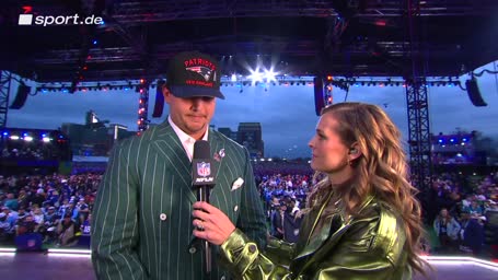 NFL Draft: 4. Pick wird emotional