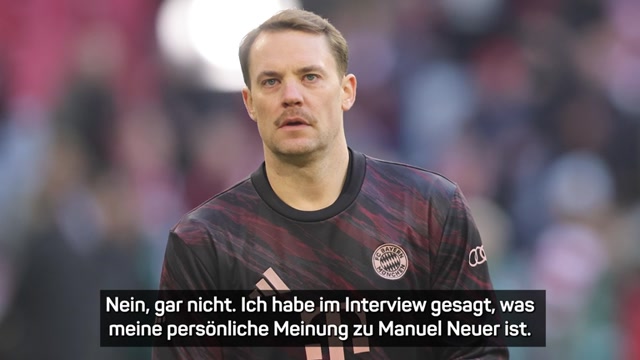 Eberl wegen Neuer trotzig: "Manchmal melden sich Experten"