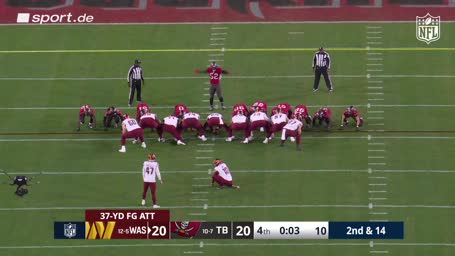 Gonzalez kickt Commanders per Doink ins Glück