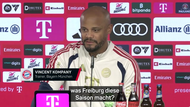 Kompany: "Freiburg soll den Pokal holen"
