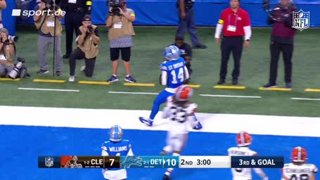 Touchdown! Amon-Ra St. Brown ist zur Stelle