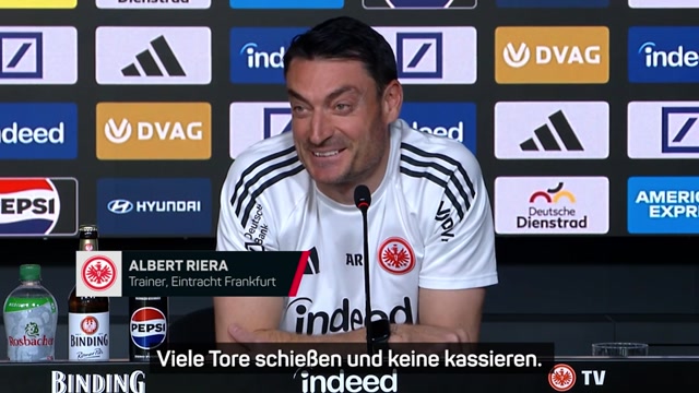 Riera: "Viele Tore schießen, wenig kassieren"