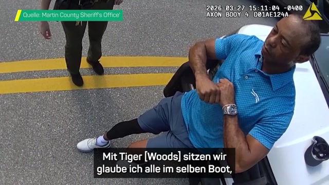 Golf-Stars leiden mit "Held" Tiger Woods