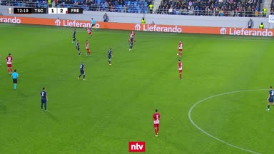 Grifo-Hattrick lässt Freiburg jubeln