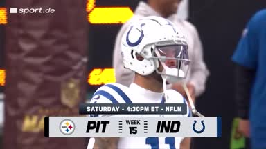 NFL Preview: Colts empfangen Steelers