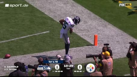 Seahawks nutzen Patzer der Steelers-Defense