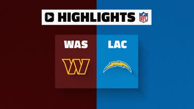 NFL Highlights: Commanders @ Chargers