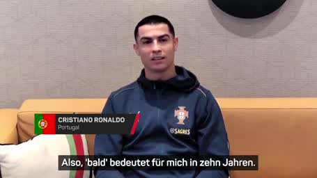 Hier kündigt CR7 sein Karriereende an