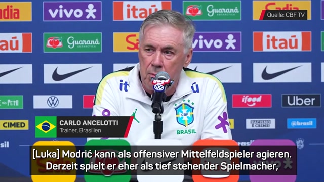 Ancelotti: "Gibt keinen Spieler wie Modrić auf der Welt"