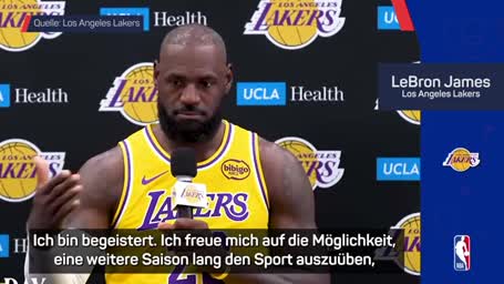 LeBron: Karriereende "wird früher als später kommen"
