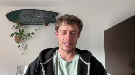 Der Buzzer danach mit Kim Marschner