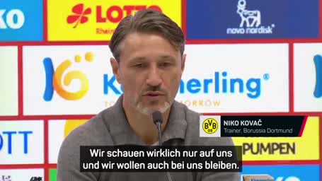 Bayern-Verfolger? Kovac: "Arbeiten weiter fleißig"