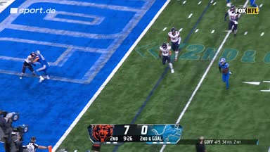 Lions: Gibbs sorgt für den Ausgleich