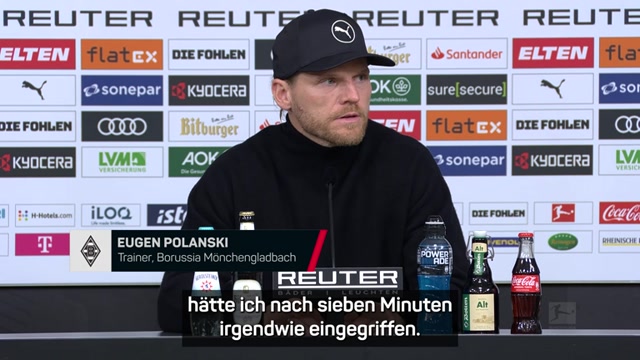 Polanski: "So kannst du in kein Bundesliga-Spiel reingehen" Polanski: "So kannst du in kein Bundesliga-Spiel reingehen"