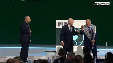 Hier blamiert sich FIFA-Boss Infantino