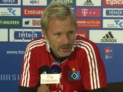 HSV-Coach Fink: "Ich erwarte, dass wir das Spiel gewinnen"