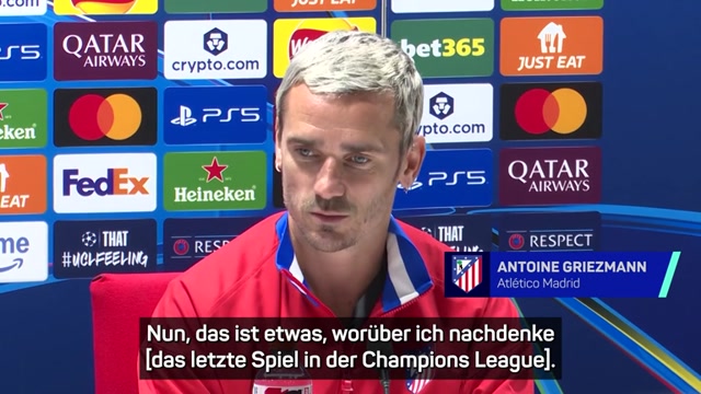 Letzte CL-Saison? Griezmann: "Denke darüber nach"
