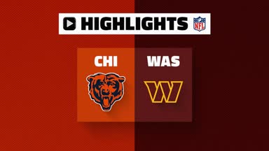 NFL Highlights: Bears @ Commanders