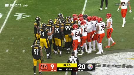 Ramsey fliegt für einen Schlag raus