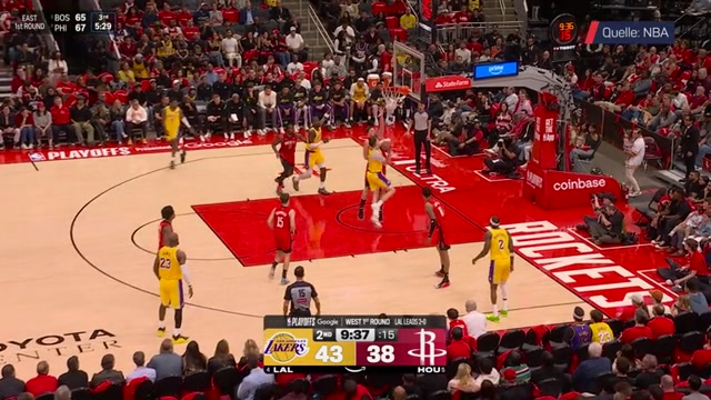 LeBron führt Lakers zum 3:0 in der Serie