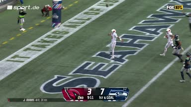 Dobbs bringt Cardinals in Seattle in Führung
