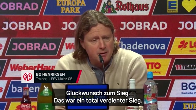 Henriksen sieht Mainzer "Tiefpunkt"