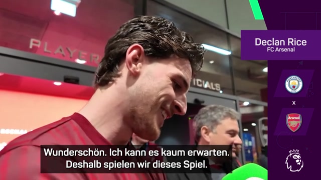 Rice: City-Kracher ist "der ultimative Test" Rice: City-Kracher ist "der ultimative Test"