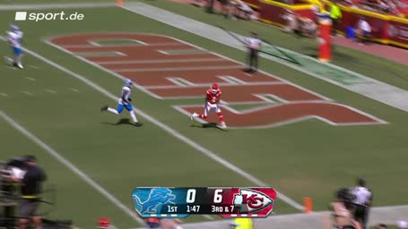 Rookie-Speedster erzielt ersten Touchdown