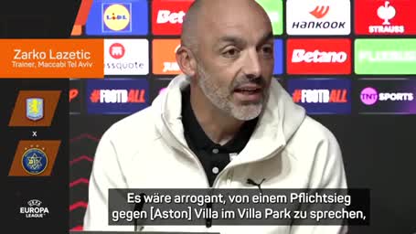 Das sagt der Maccabi-Coach zum Fan-Ausschluss Das sagt der Maccabi-Coach zum Fan-Ausschluss