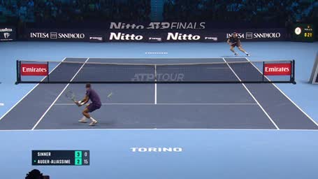 Highlights: Sinner startet erfolgreich in Finals