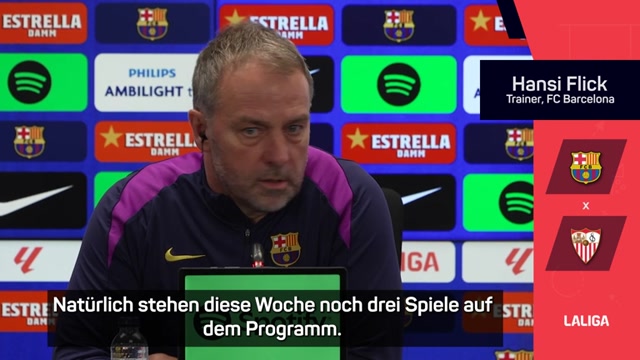 Flick: "Eine sehr wichtige Woche für uns"