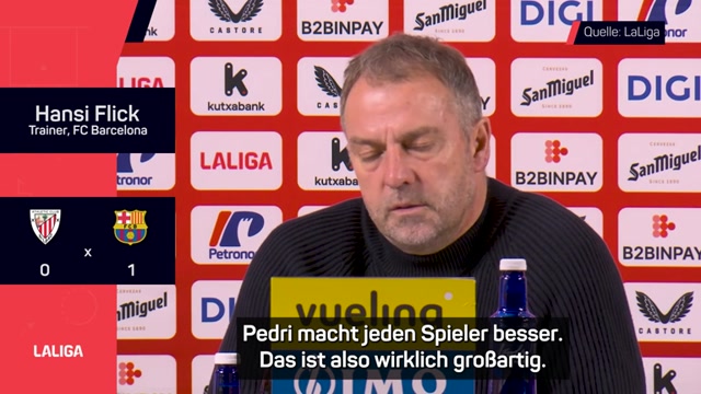 Flick lobhudelt Barca-Star Pedri