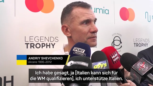 Shevchenko: "Es geht um mehr als nur Fußball"