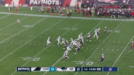 Patriots siegen bei Maye-Debüt