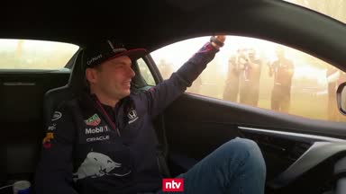 Der Weltmeister kommt! Verstappen lässt sich feiern