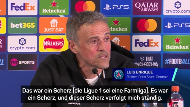Enrique: "Dieser Scherz verfolgt mich ständig" Enrique: "Dieser Scherz verfolgt mich ständig"