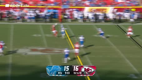 Chiefs-Receiver legt 64-Yard-Touchdown hin