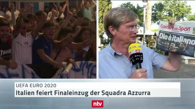 Italien steht nach Finaleinzug Kopf