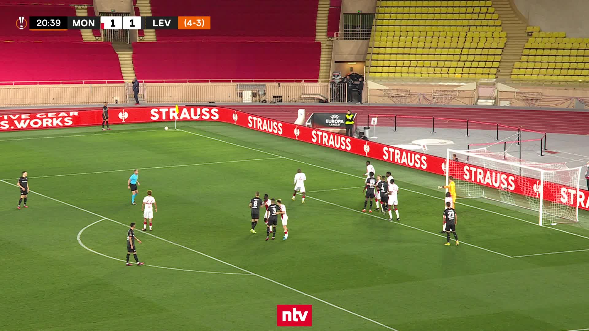 Bayer antwortet unmittelbar und geht erneut in Führung