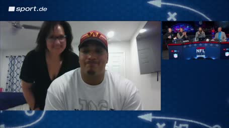 Brandon Coleman im Interview mit der RTL-Draft-Crew