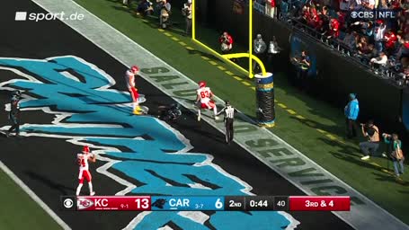 Mahomes zu Gray zum TD - die Zweite