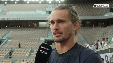 Zverev exklusiv: "Der größte Moment der Welt"
