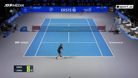 Zverev kassiert knappe Finalpleite gegen Sinner