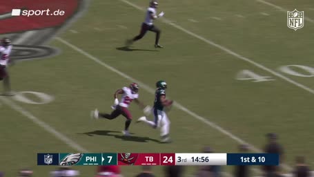 Grandioser Barkley-Lauf beschert den Tush-Push