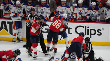 Oilers und Panthers lassen die Fäuste fliegen