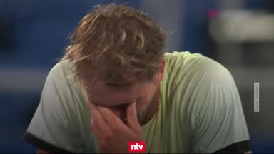 So emotional war Zverevs Sensations-Sieg